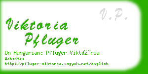 viktoria pfluger business card